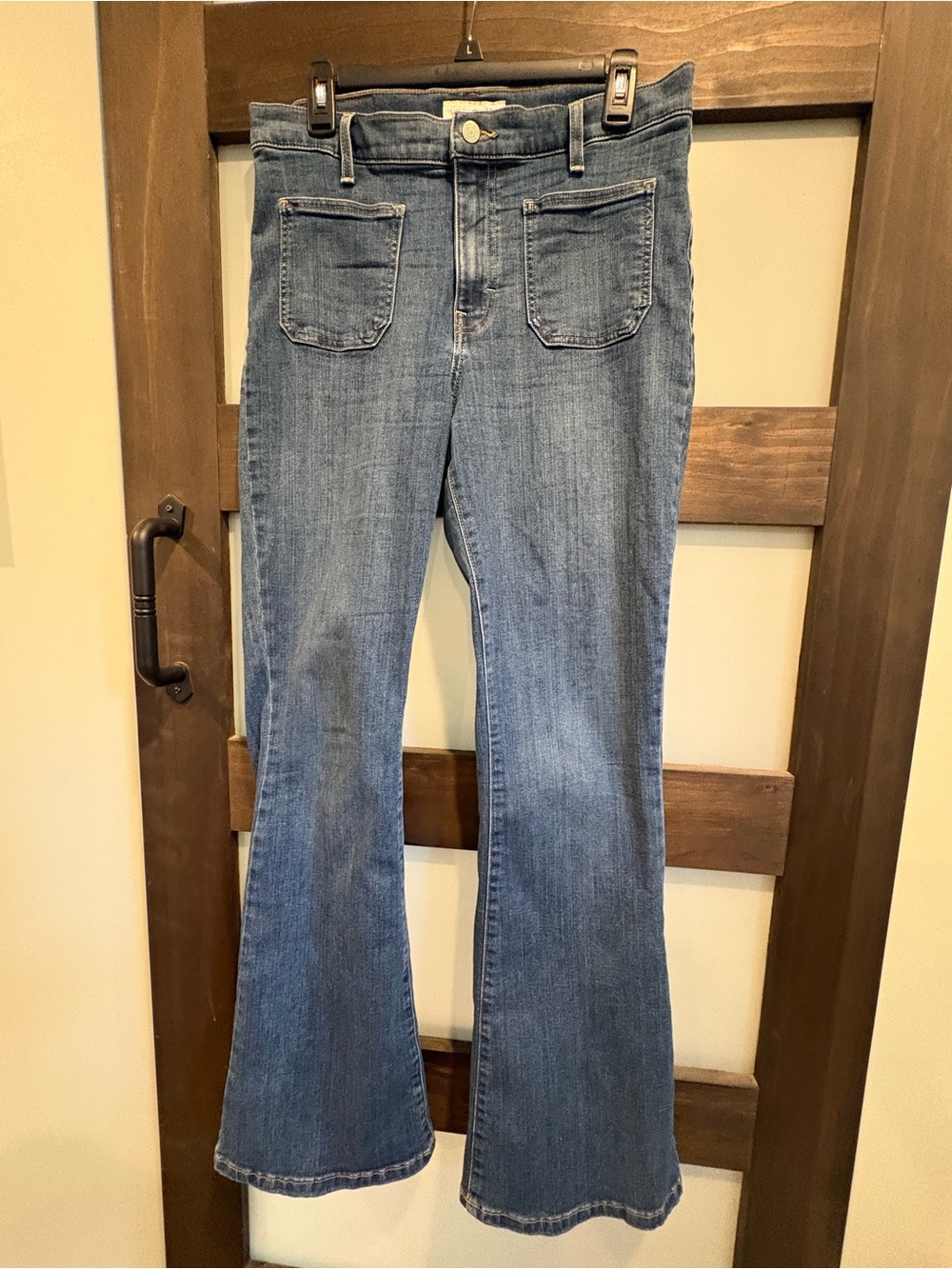 Lucky Brand Medium Blue Flare Jeans